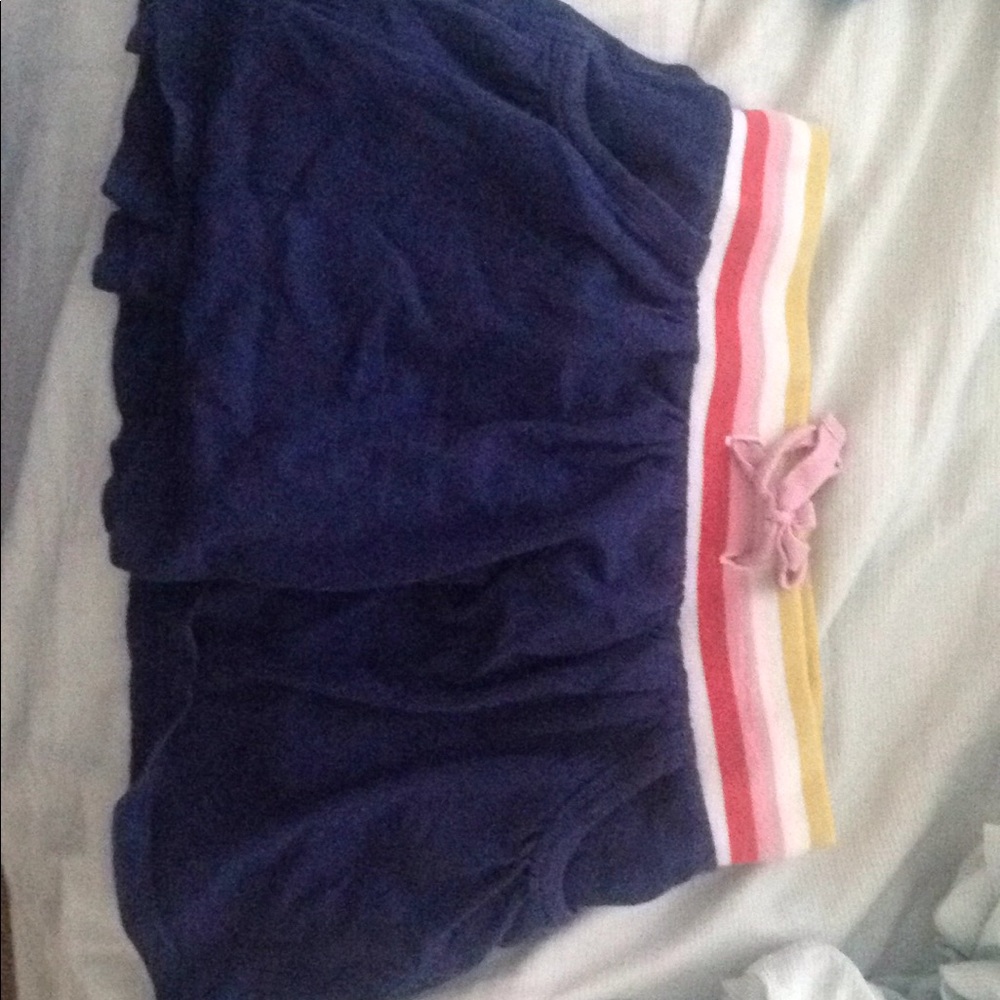 Mini Boden 4-5 navy knot skort